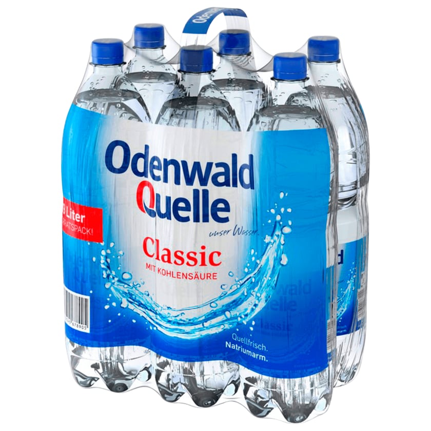 Odenwald Quelle Mineralwasser Classic 6x1,5l